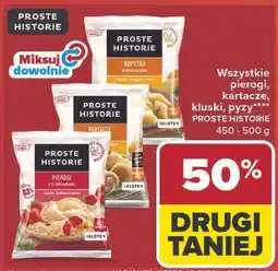 Carrefour Wszystkie pierogi, kartacze, kluski, pyzy PROSTE HISTORIE oferta