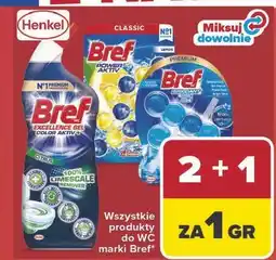 Carrefour Wszystkie produkty do WC Bref oferta