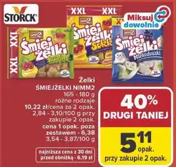 Carrefour Żelki ŚMIEJŻELKI NIMM2 165 - 180 g różne rodzaje oferta