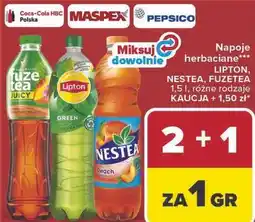 Carrefour Napoje herbaciane LIPTON, NESTEA, FUZETEA oferta