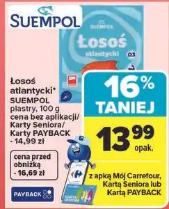 Carrefour Łosoś atlantycki* SUEMPOL plastry oferta