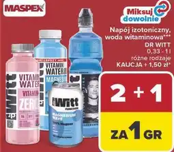 Carrefour Napój izotoniczny, woda witaminowa DR WITT oferta