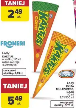 Carrefour Lody KAKTUS oferta