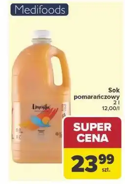 Carrefour Sok pomarańczowy oferta