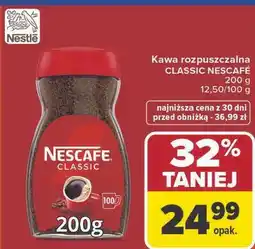 Carrefour Kawa rozpuszczalna CLASSIC NESCAFÉ oferta