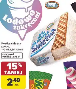 Carrefour Kostka śnieżna KORAL oferta
