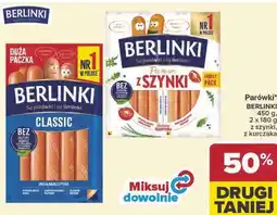Carrefour Parówki BERLINKI 450 g oferta