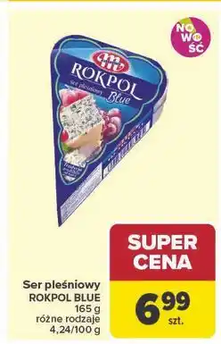 Carrefour Ser pleśniowy ROKPOL BLUE 165 g różne rodzaje oferta