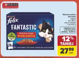 Carrefour Karma mokra dla kota FELIX oferta