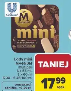 Carrefour Lody mini MAGNUM multipak oferta