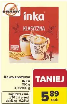 Carrefour Kawa zbożowa INKA oferta