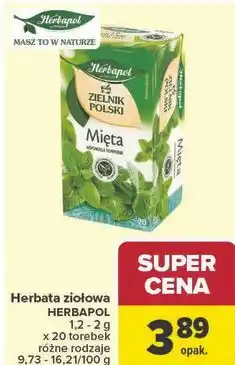 Carrefour Herbata ziołowa HERBAPOL oferta