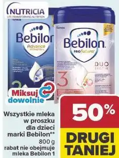 Carrefour Wszystkie mleka w proszku dla dzieci marki Bebilon oferta