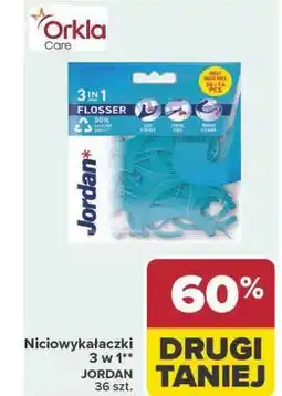 Carrefour Niciowykałaczki 3 w 1 JORDAN 36 szt oferta