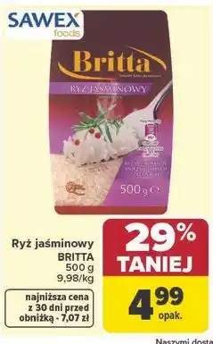 Carrefour Ryż jaśminowy BRITTA oferta