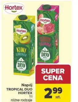 Carrefour Napój TROPICAL DUO HORTEX oferta