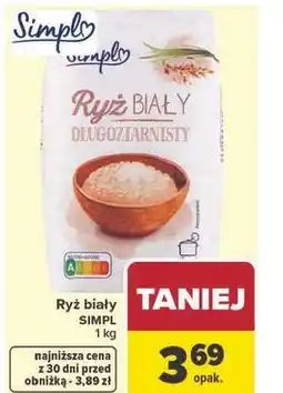 Carrefour Ryż biały SIMPL oferta