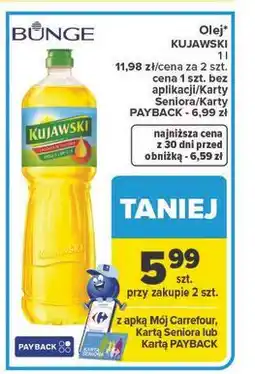 Carrefour Olej KUJAWSKI oferta