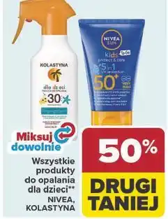 Carrefour Wszystkie produkty do opalania dla dzieci NIVEA, KOLASTYNA oferta