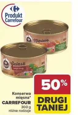 Carrefour Konserwa mięsna CARREFOUR oferta