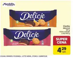 Carrefour Ciastka DELICJE oferta
