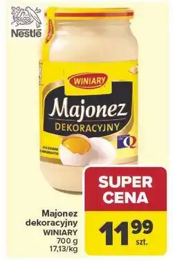 Carrefour Majonez dekoracyjny WINIARY oferta