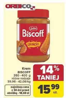 Carrefour Krem BISCOFF oferta