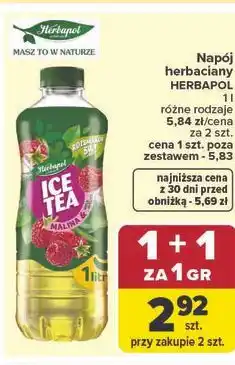 Carrefour Napój herbaciany HERBAPOL oferta