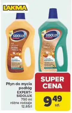 Carrefour Płyn do mycia podłóg EXPERT+ SIDOLUX różne rodzaje oferta