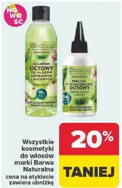 Carrefour Wszystkie kosmetyki do włosów marki Barwa Naturalna oferta