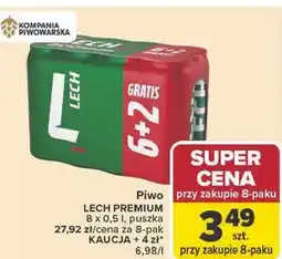 Carrefour Piwo LECH PREMIUM oferta