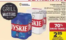 Carrefour Piwo TYSKIE GRONIE, 0% oferta