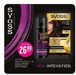 Jaśmin Syoss farba do włosów / spray oferta