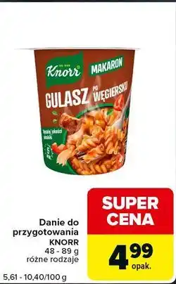 Danie do przygotowania KNORR