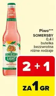 Carrefour Express Piwo SOMERSBY 0,4 l różne rodzaje oferta