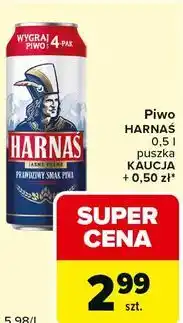 Carrefour Express Piwo HARNAŚ 0,5 l puszka oferta