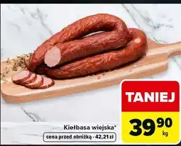 Carrefour Express Kiełbasa wiejska oferta