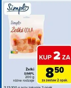 Carrefour Express Żelki SIMPL oferta