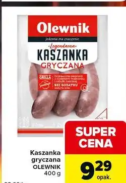 Carrefour Express Kaszanka gryczana OLEWNIK oferta
