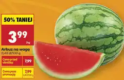 Biedronka Arbuz na wagę oferta