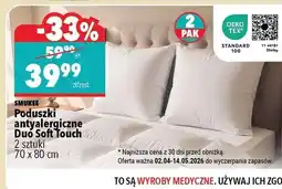 Biedronka Poduszki antyalergiczne Duo Soft Touch oferta
