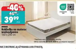 Biedronka Nakładka na materac wodoodporna oferta