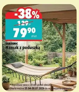 Biedronka Hamak z poduszką oferta