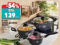 Biedronka Zestaw garnków Marble oferta