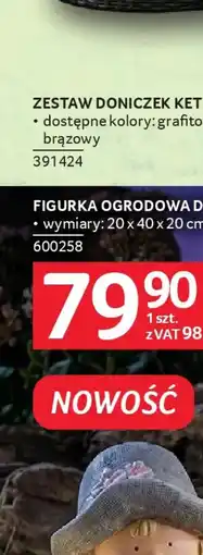 Selgros Figurka ogrodowa dziecko oferta