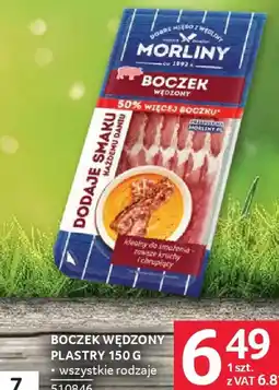 Selgros Morliny Boczek wędzony oferta