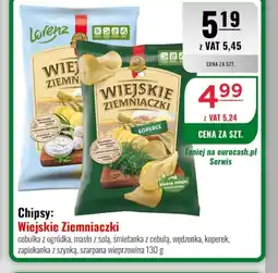 Eurocash Chipsy Wiejskie Ziemniaczki oferta