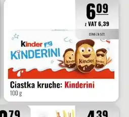 Eurocash Kinder Ciastka kruche Kinderini oferta