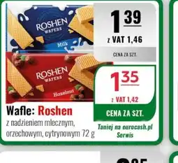 Eurocash Wafle Roshen oferta