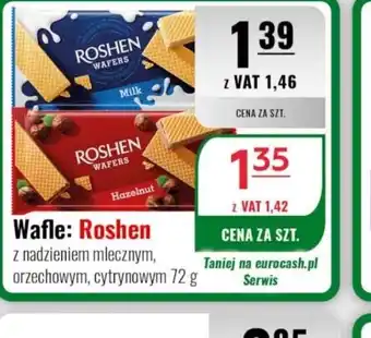 Eurocash Wafle Roshen oferta
